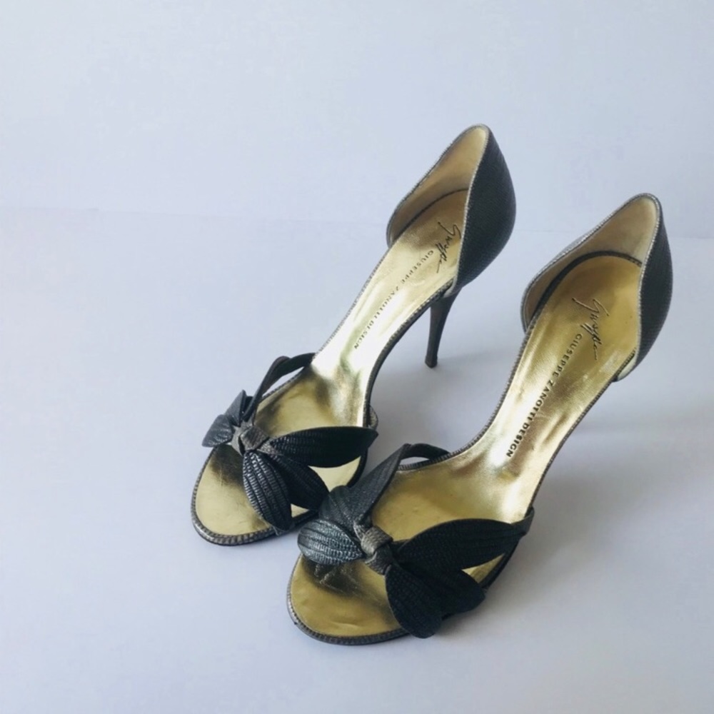 Giuseppe Zanetti Woman’s silver Heels Size… - Picture 2 of 8